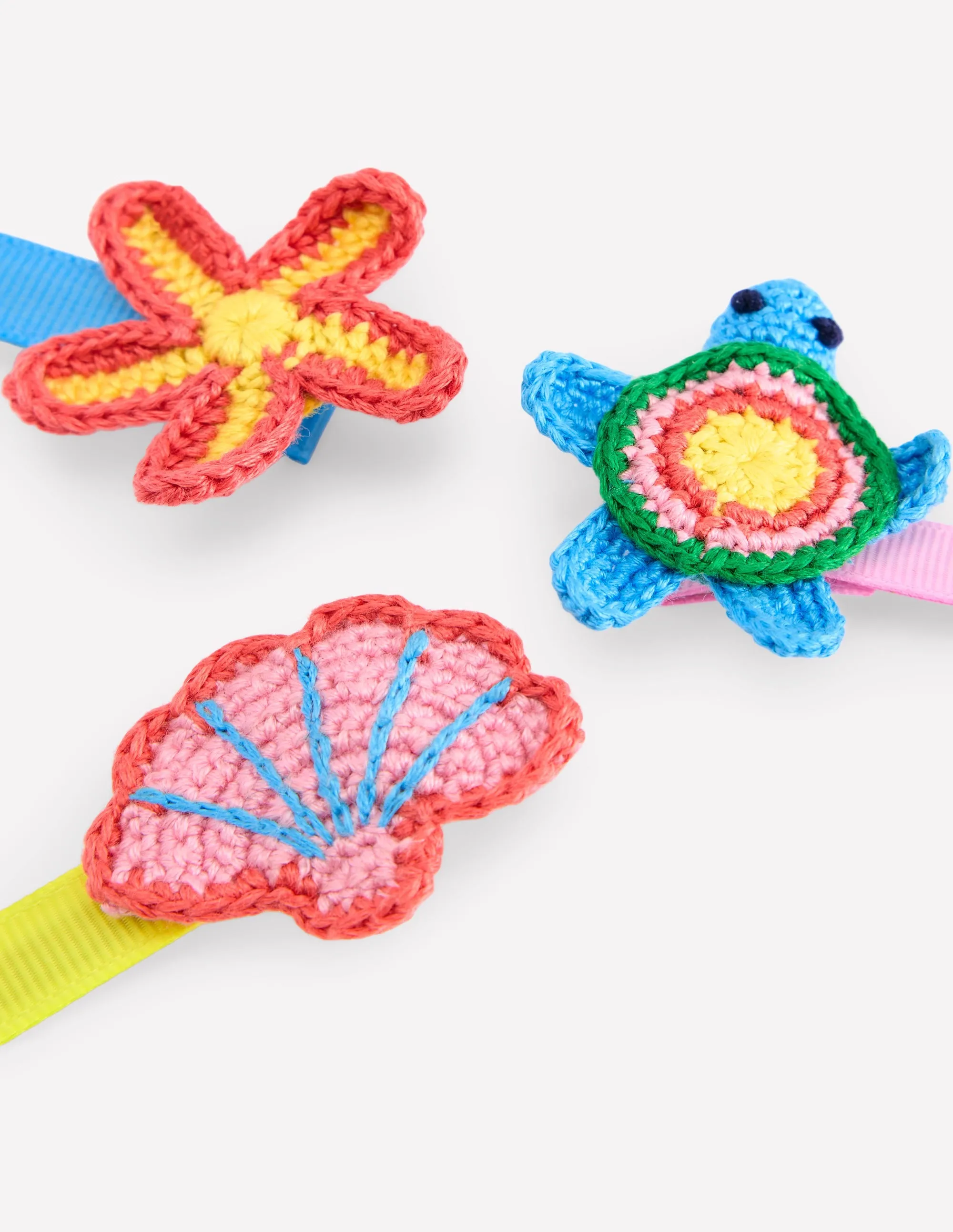 3-Pack Hair Clips-Under the sea