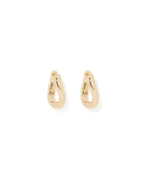 Addie Simple Twist Hoop Earrings