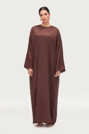 Amani Everyday Abaya - Espresso