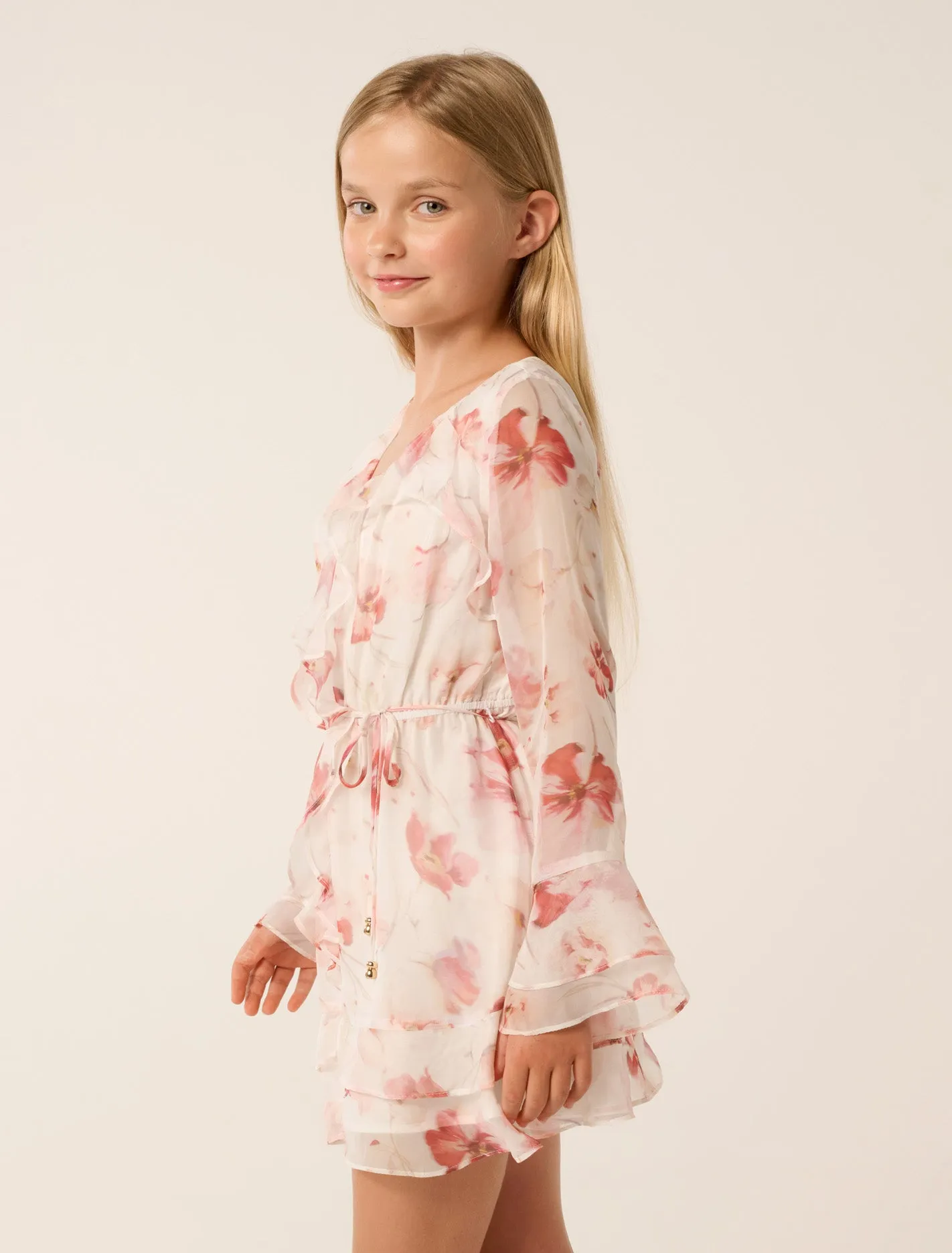 Azalea Teen Frill Mini Dress