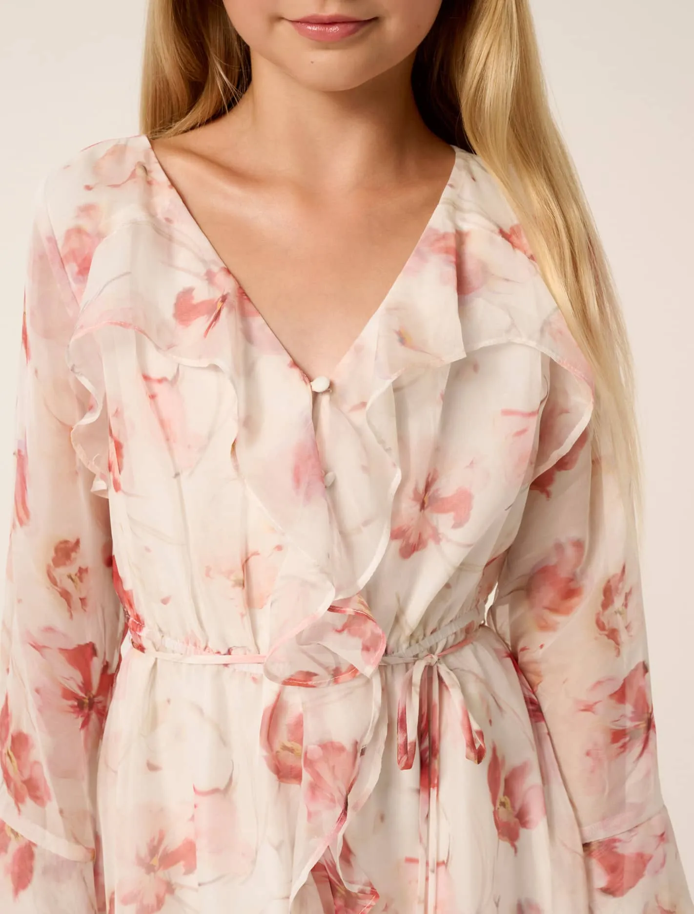 Azalea Teen Frill Mini Dress