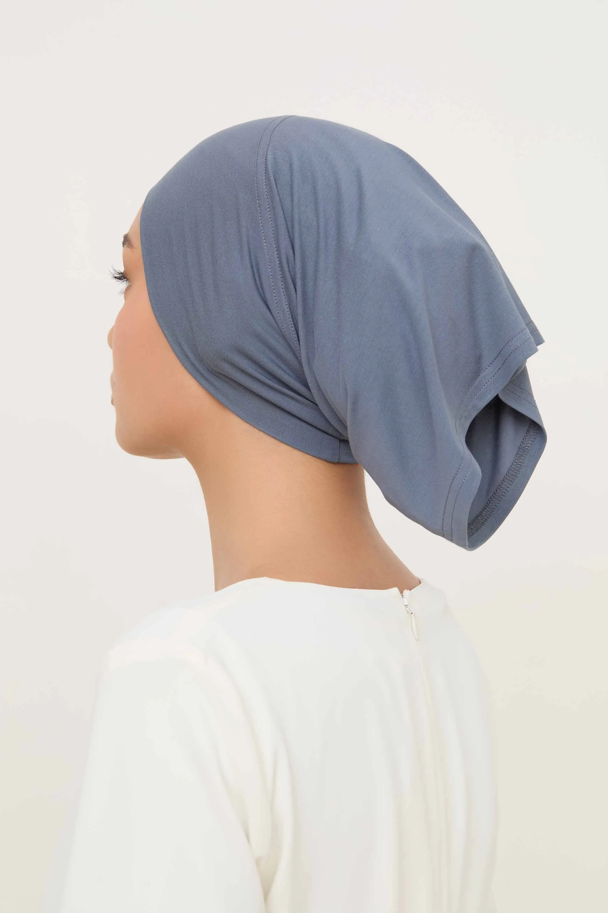 Bamboo Jersey Undercap - Denim