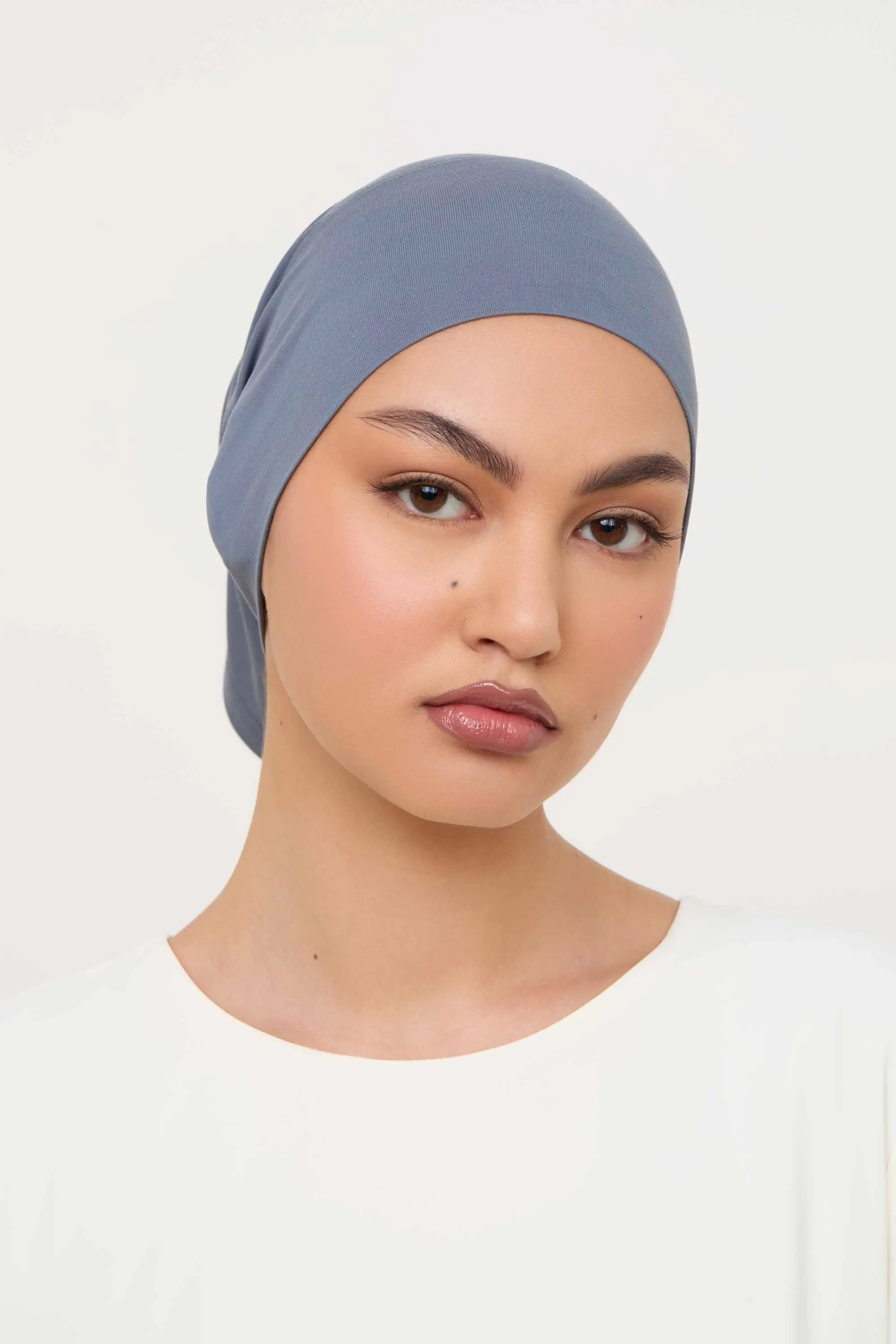 Bamboo Jersey Undercap - Denim