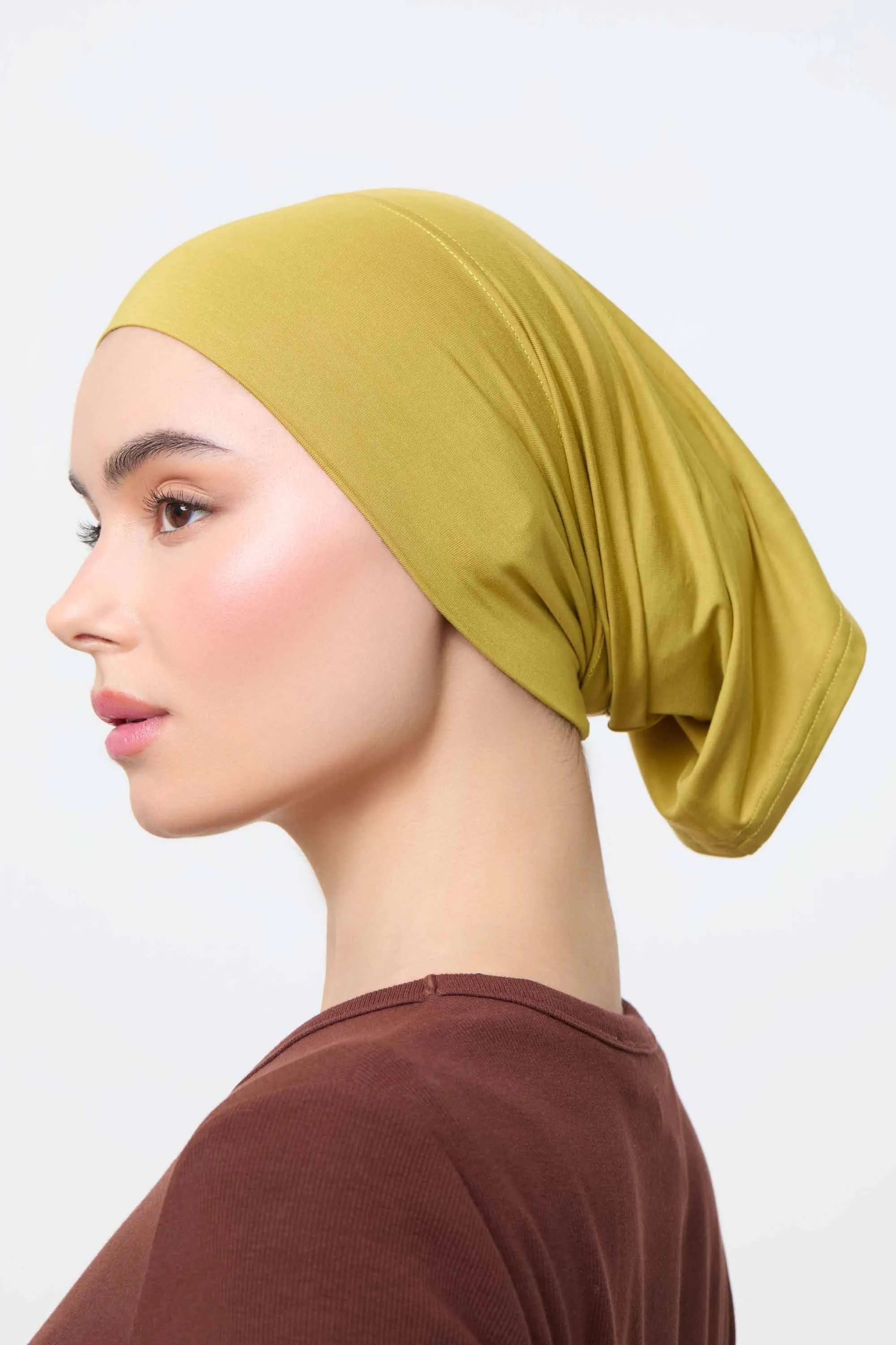 Bamboo Jersey Undercap - Pear