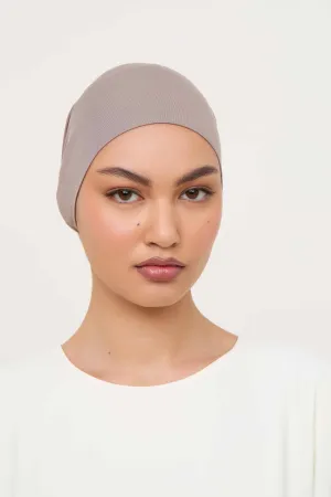 Bamboo Jersey Undercap - Pebble