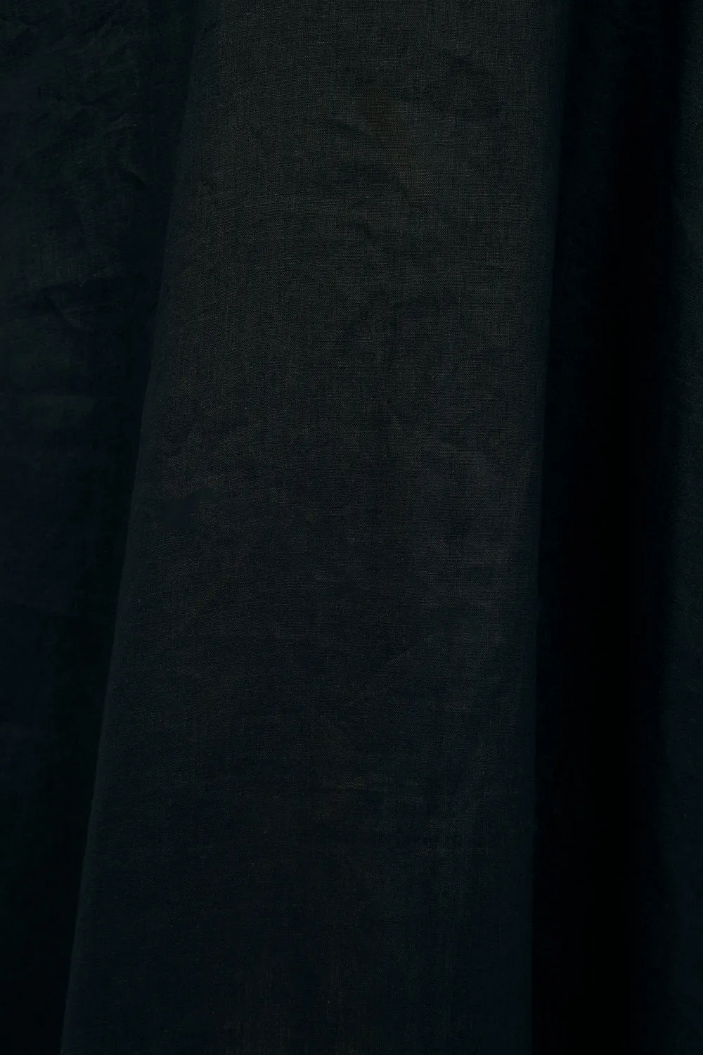 Bec Linen Top in Black