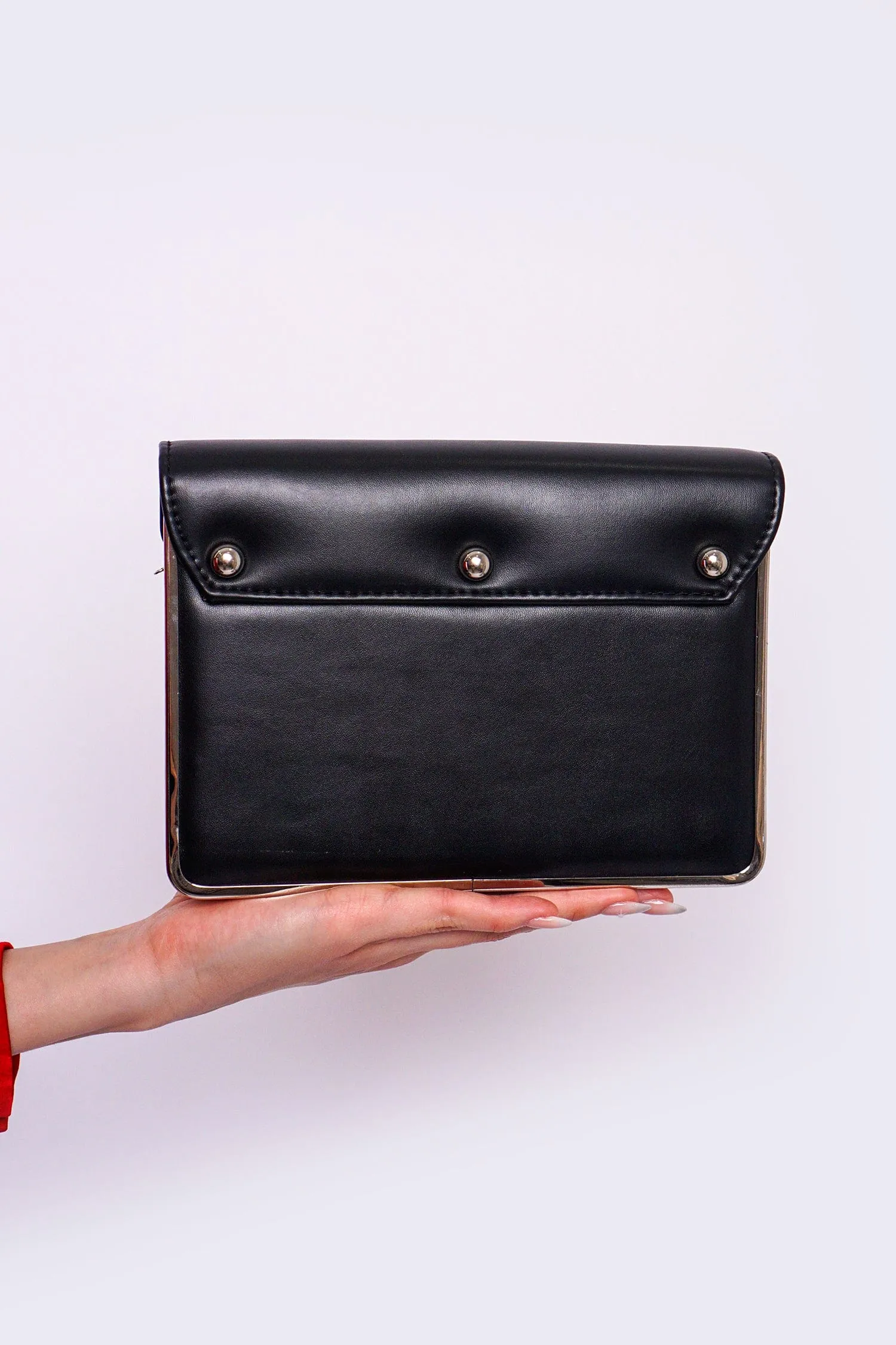 Black Sunglass Women Clutch Bag
