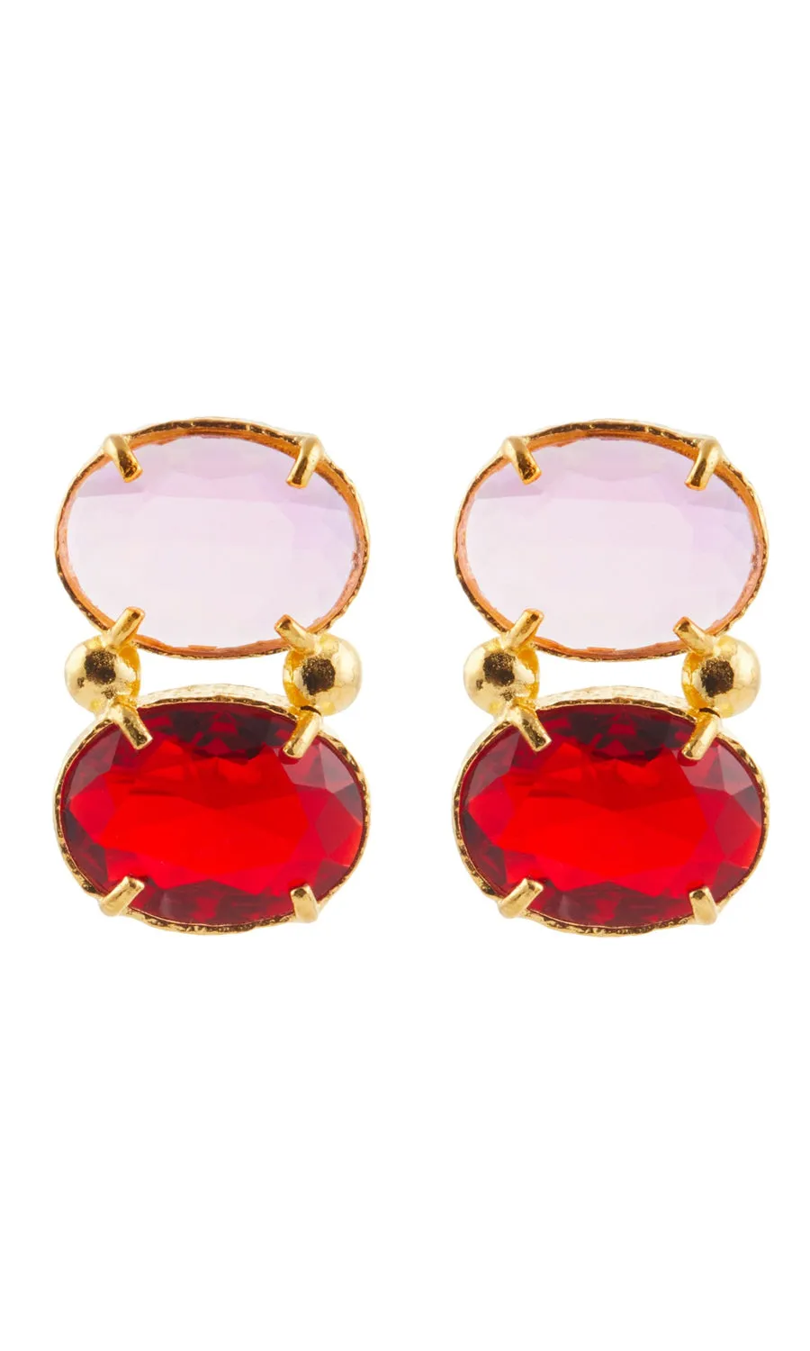 Christie Nicolaides Lolli Earrings - Pink