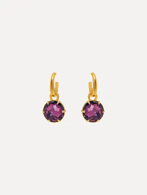 Classic Crystal Mini Hoop Earrings