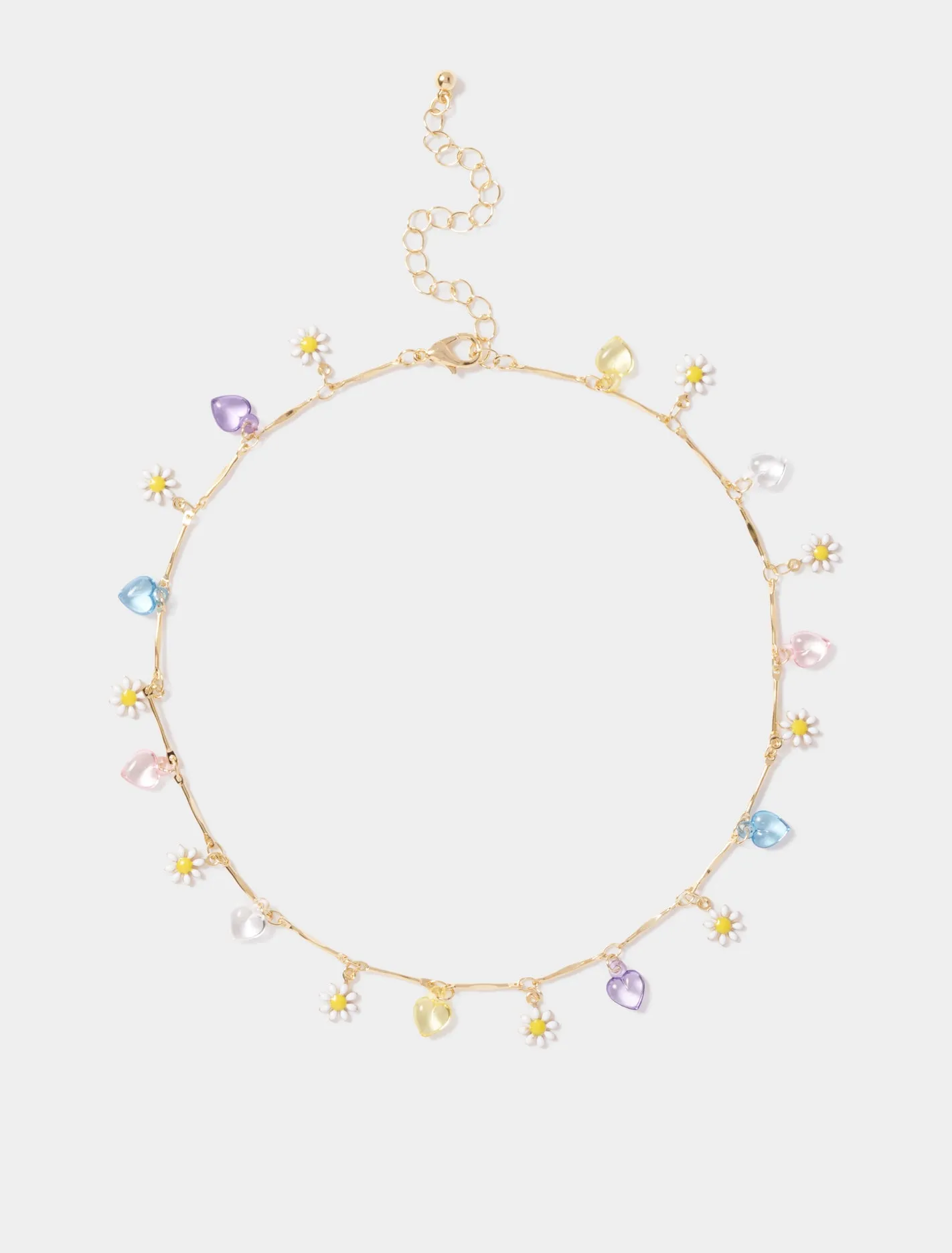 Daphne Mini Flower Charm Necklace