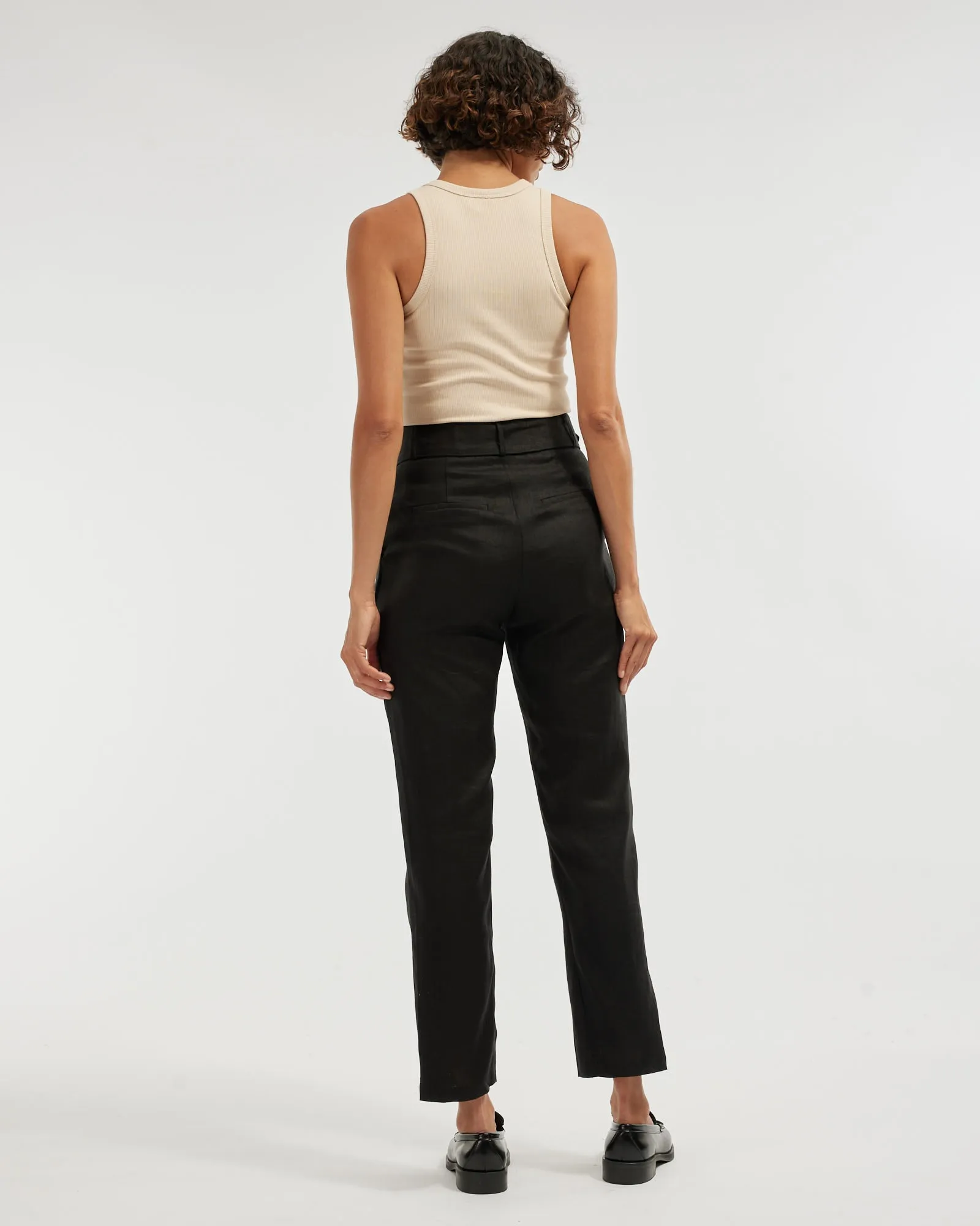 Daria Ribbed Tank - Hummus