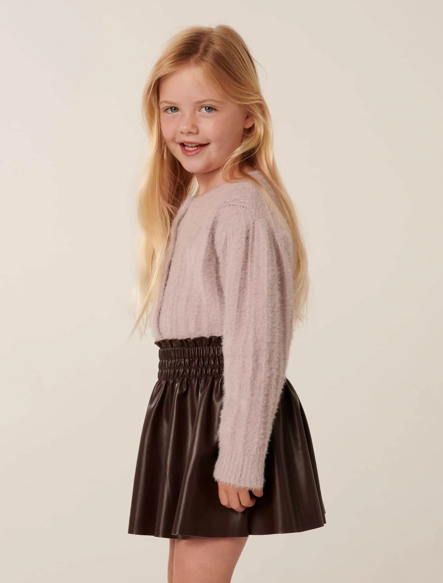 Delores Girls Shirred Skirt