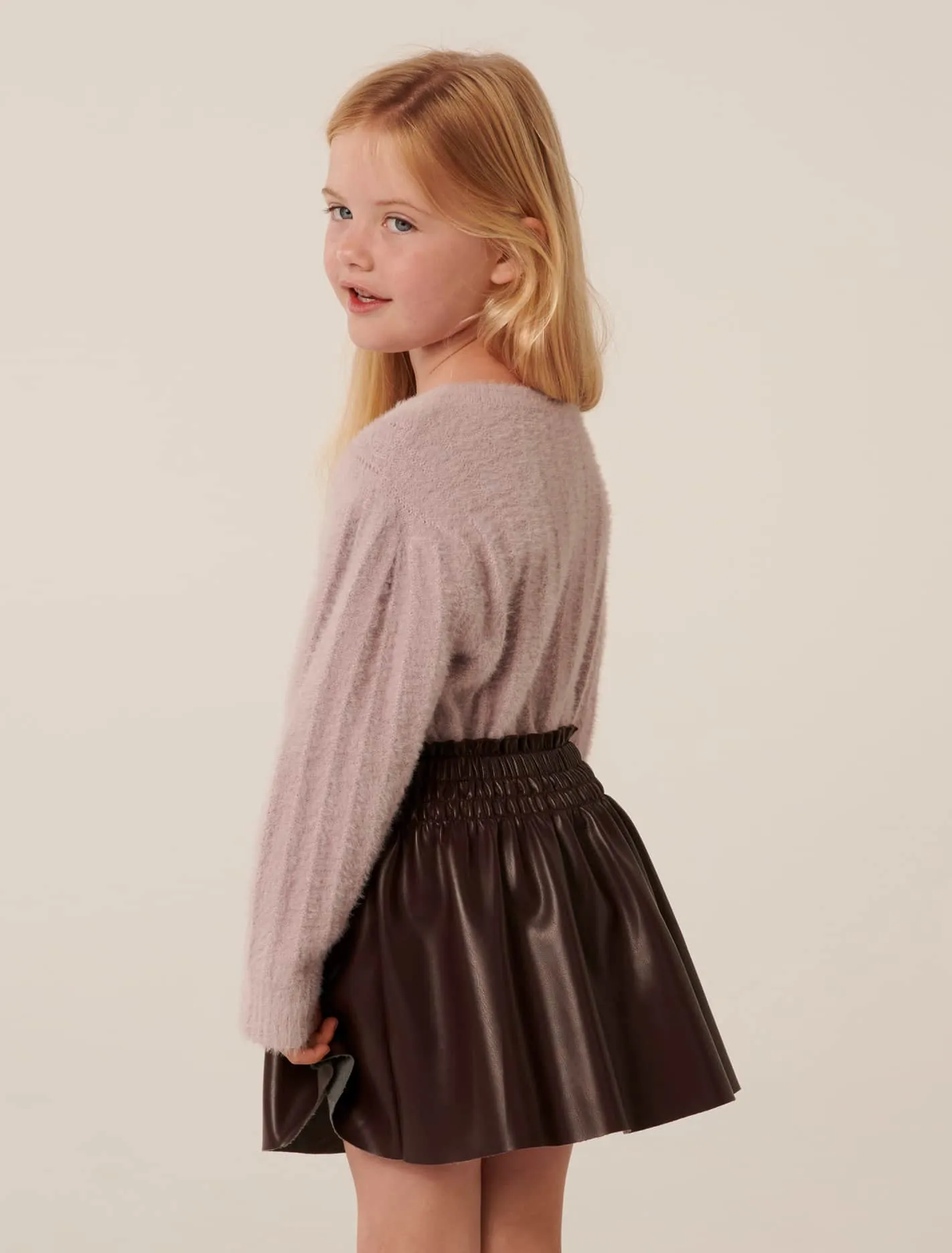 Delores Girls Shirred Skirt