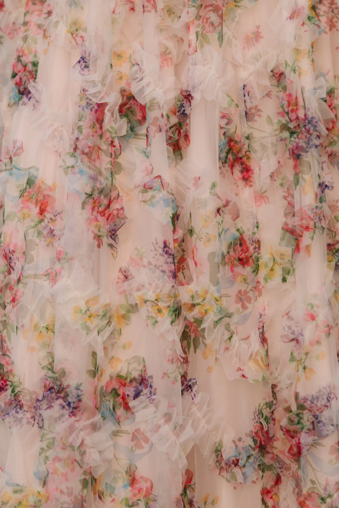 Florentina Dress in Pink Floral
