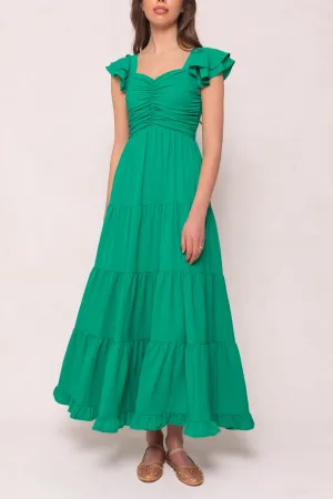 Garcelle Dress in Green - FINAL SALE