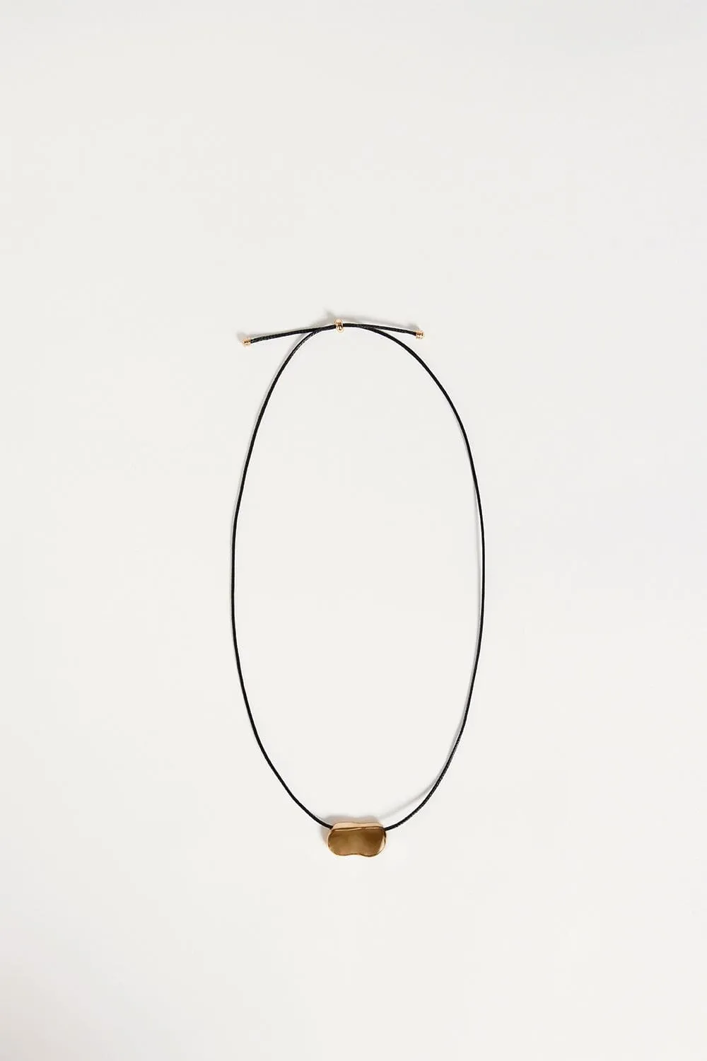 HEAVEN MAYHEM PEBBLE GOLD NECKLACE