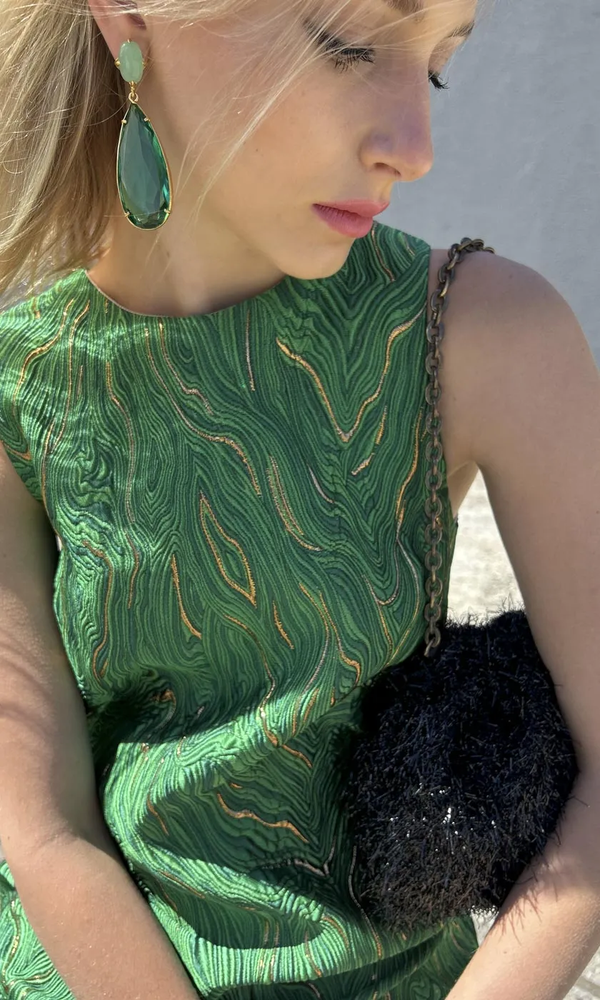 HOSS Frances Dress - Rich Green