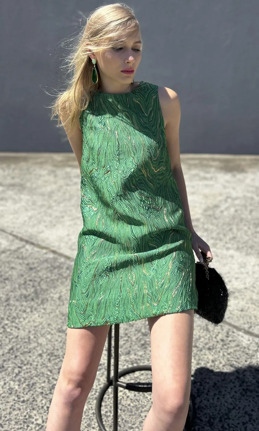 HOSS Frances Dress - Rich Green