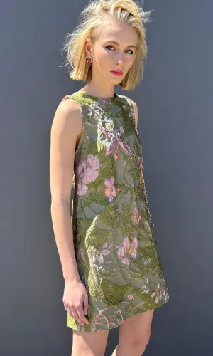 hoss Frances  Shift - Botanical Greens -