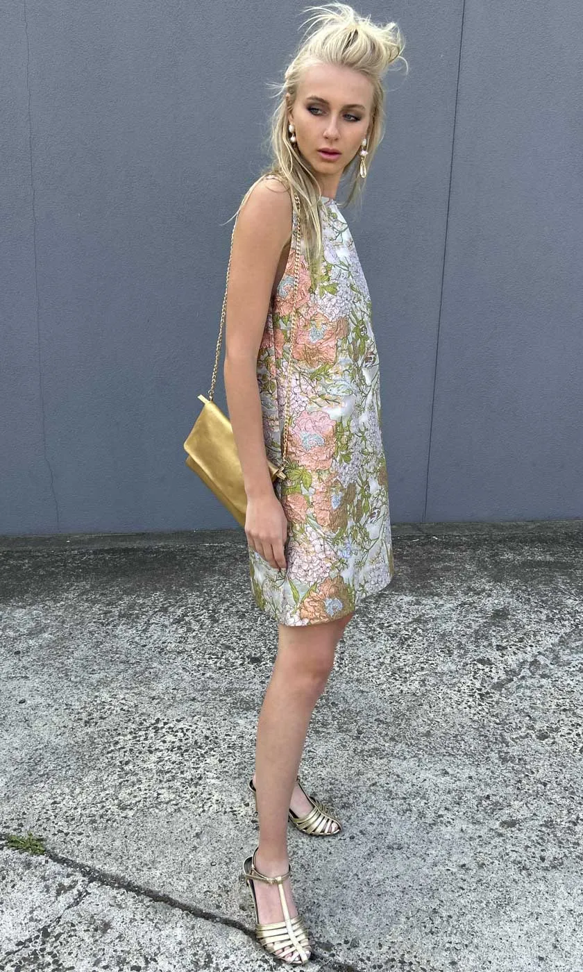 HOSS Frances Shift Dress - Silk Jardin