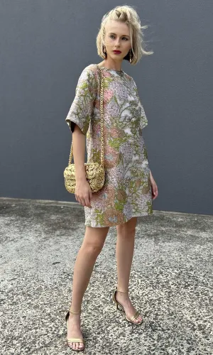 hoss Phillipa Dress - Silk Jardin Brocade