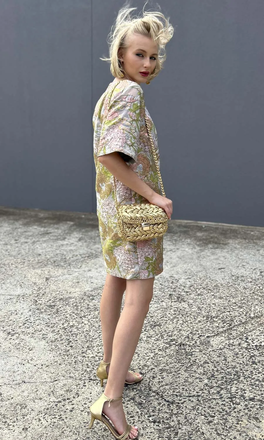 hoss Phillipa Dress - Silk Jardin Brocade
