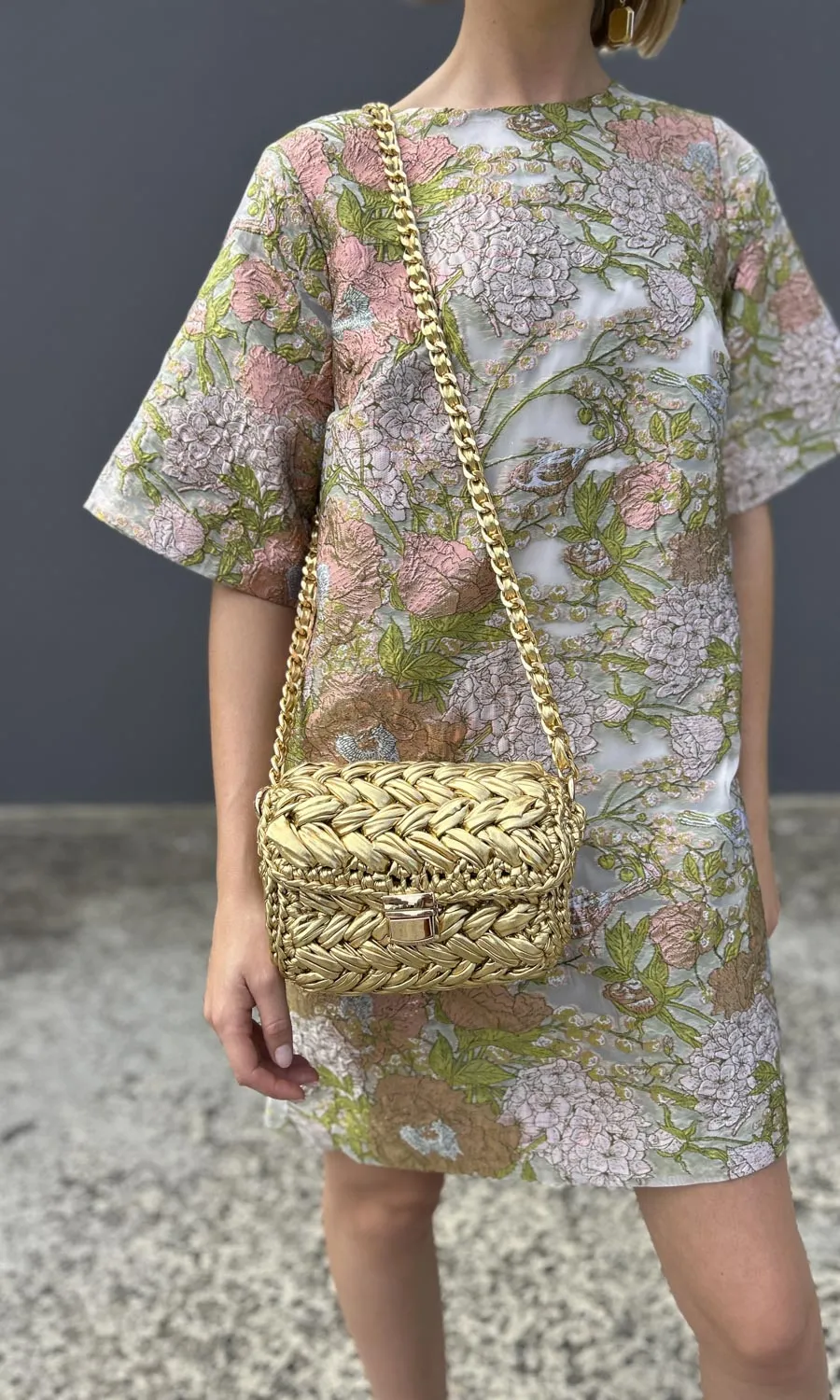 hoss Phillipa Dress - Silk Jardin Brocade