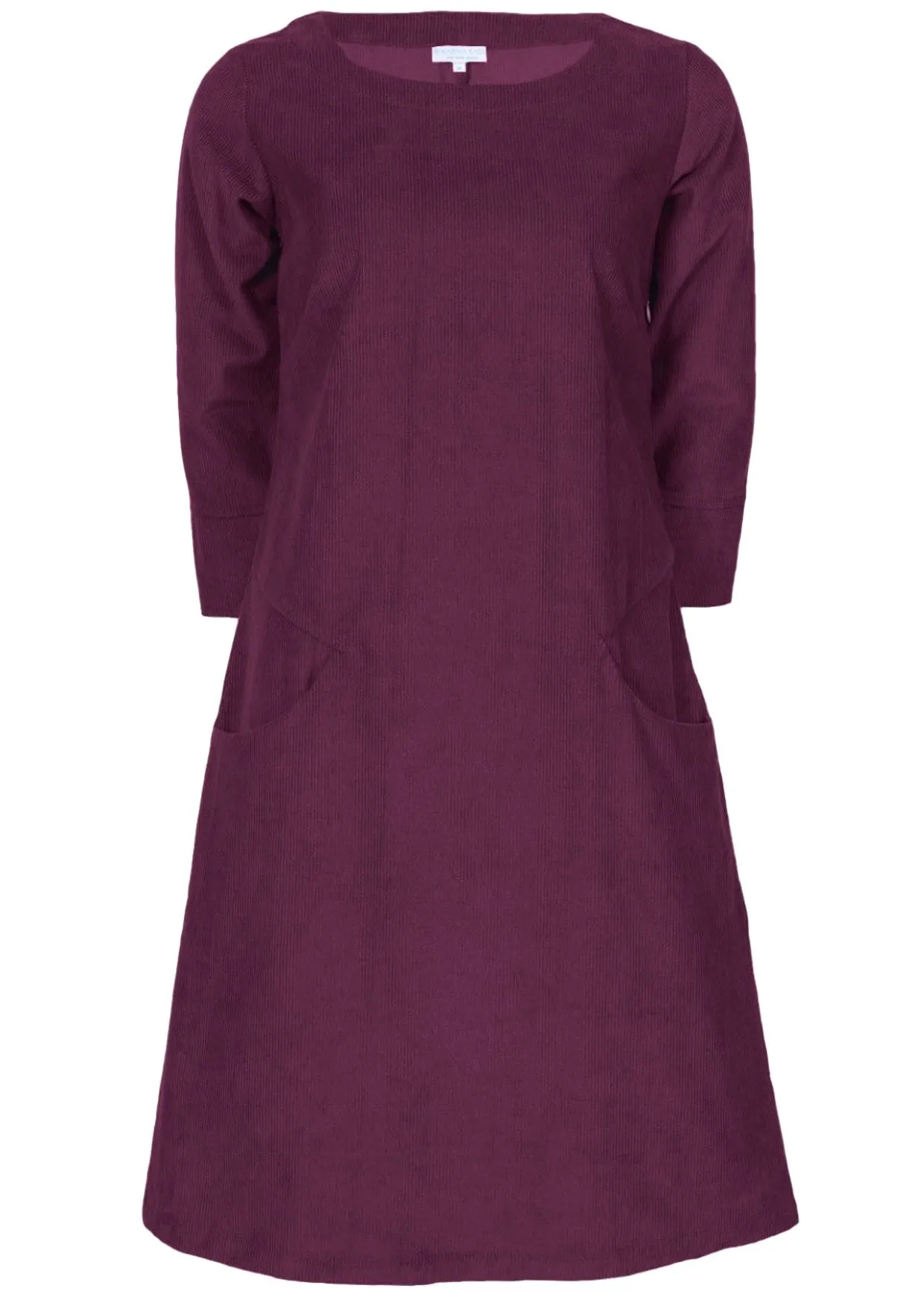 Jamie Corduroy Dress Plum Caspia