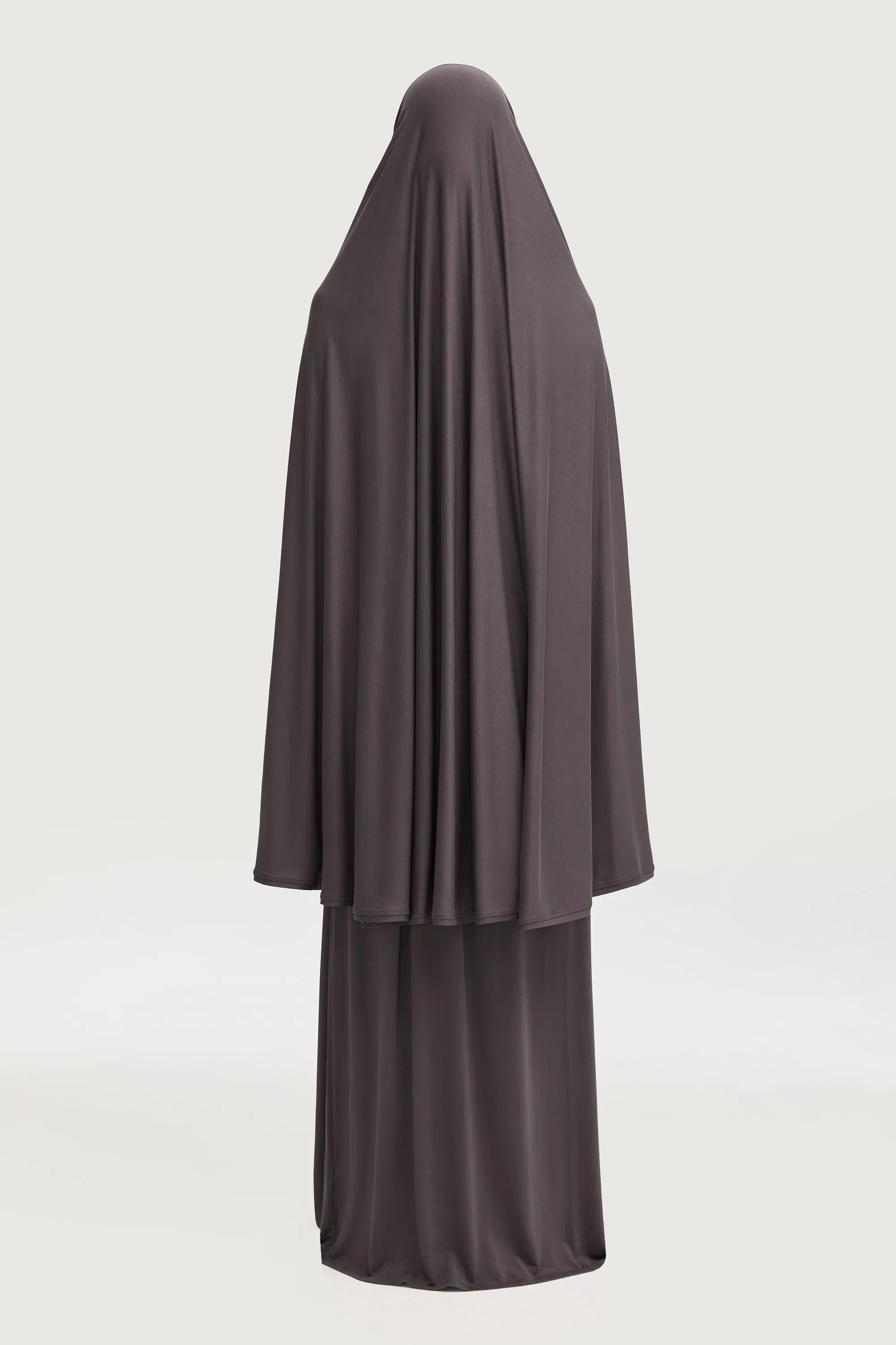 Jersey Cupro Two Piece Prayer Set - Iron