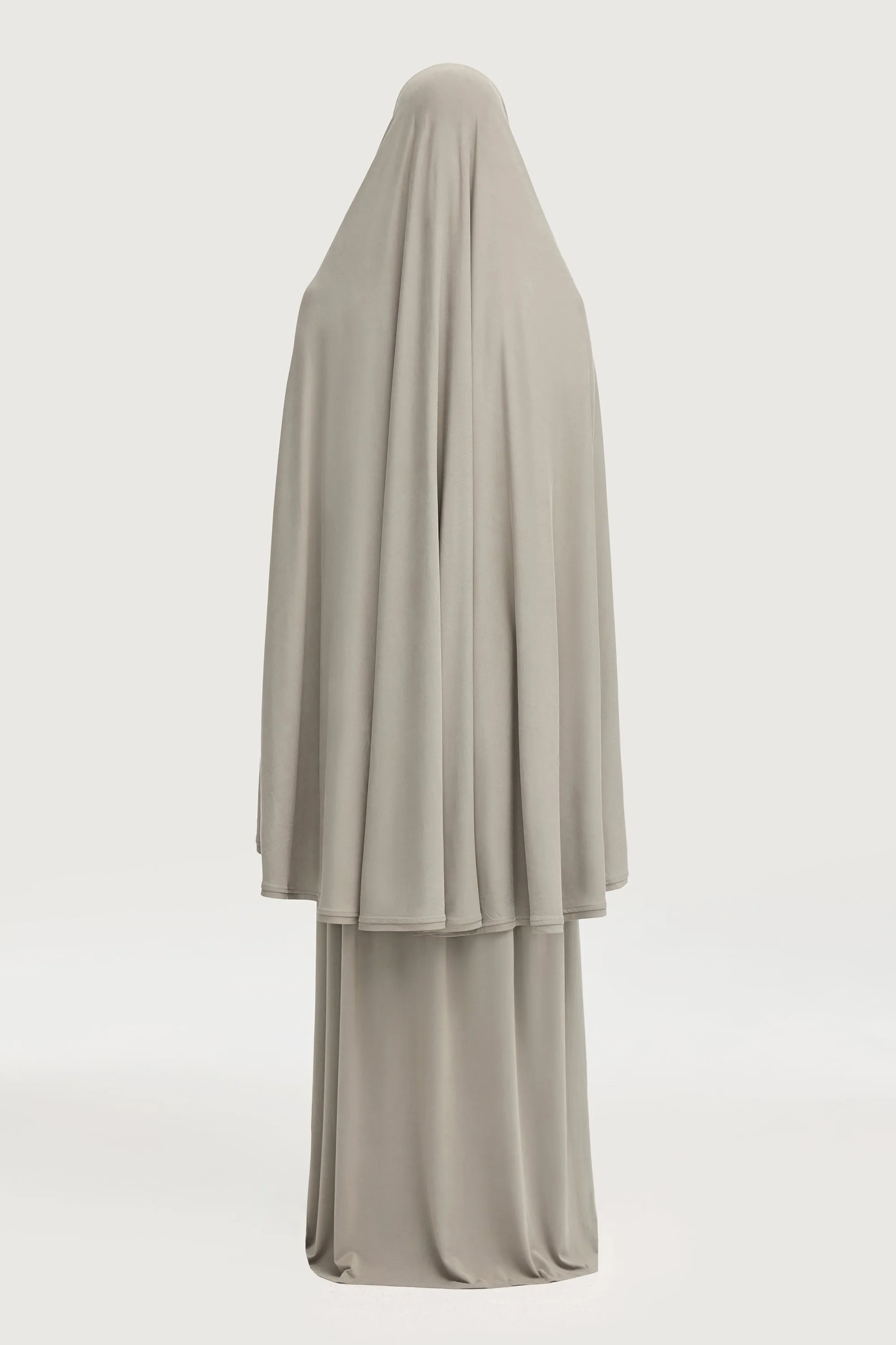 Jersey Cupro Two Piece Prayer Set - Sage