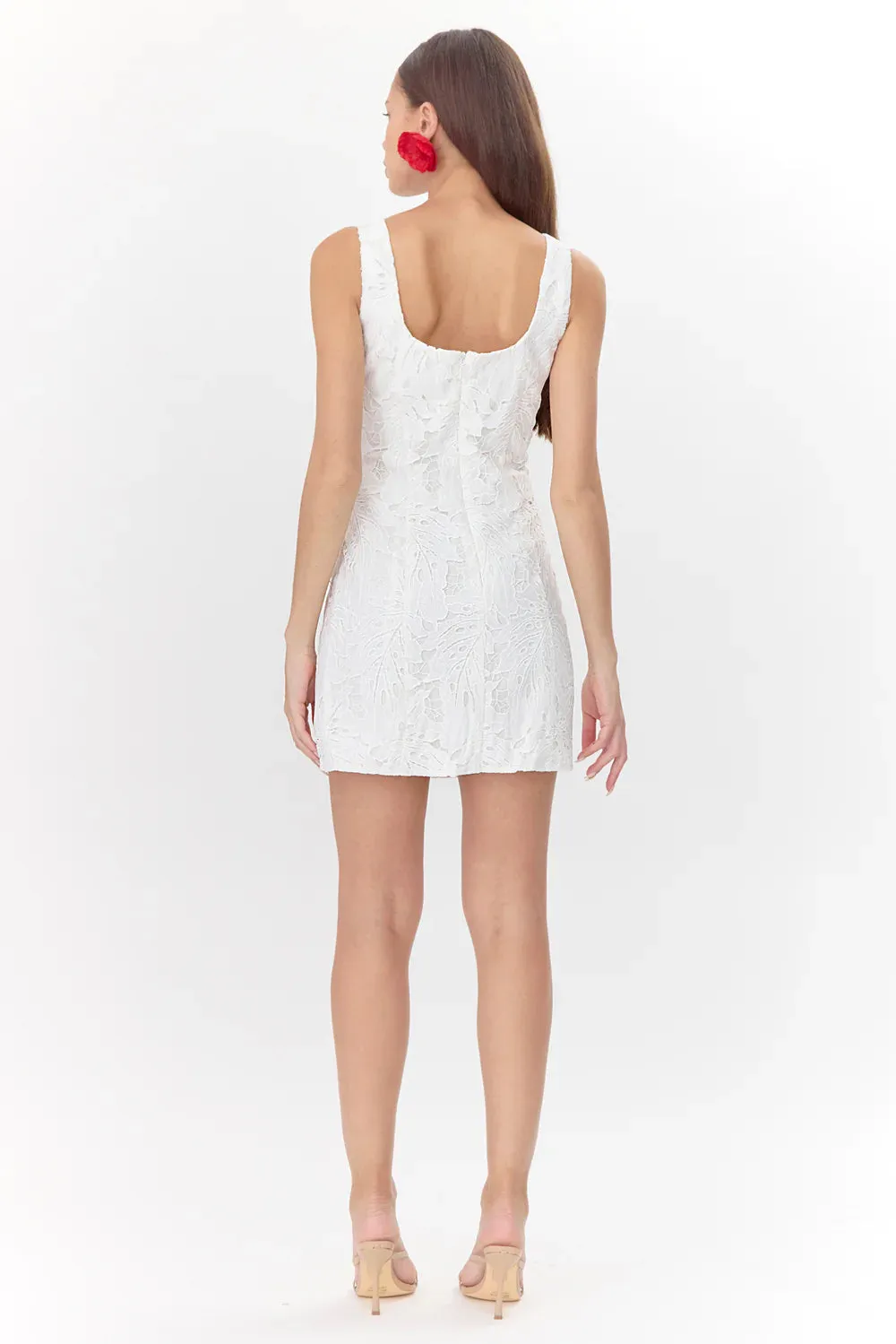 Julia 3D Lace Mini Dress