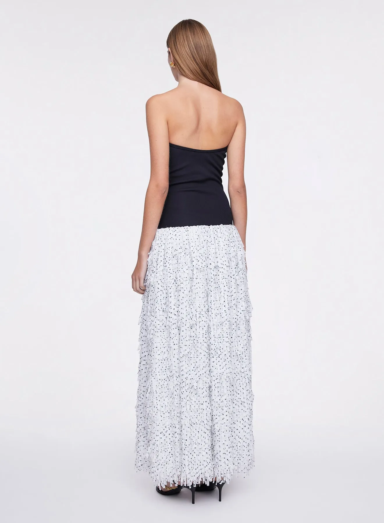 JUNI DRESS (SPOT FRINGE)