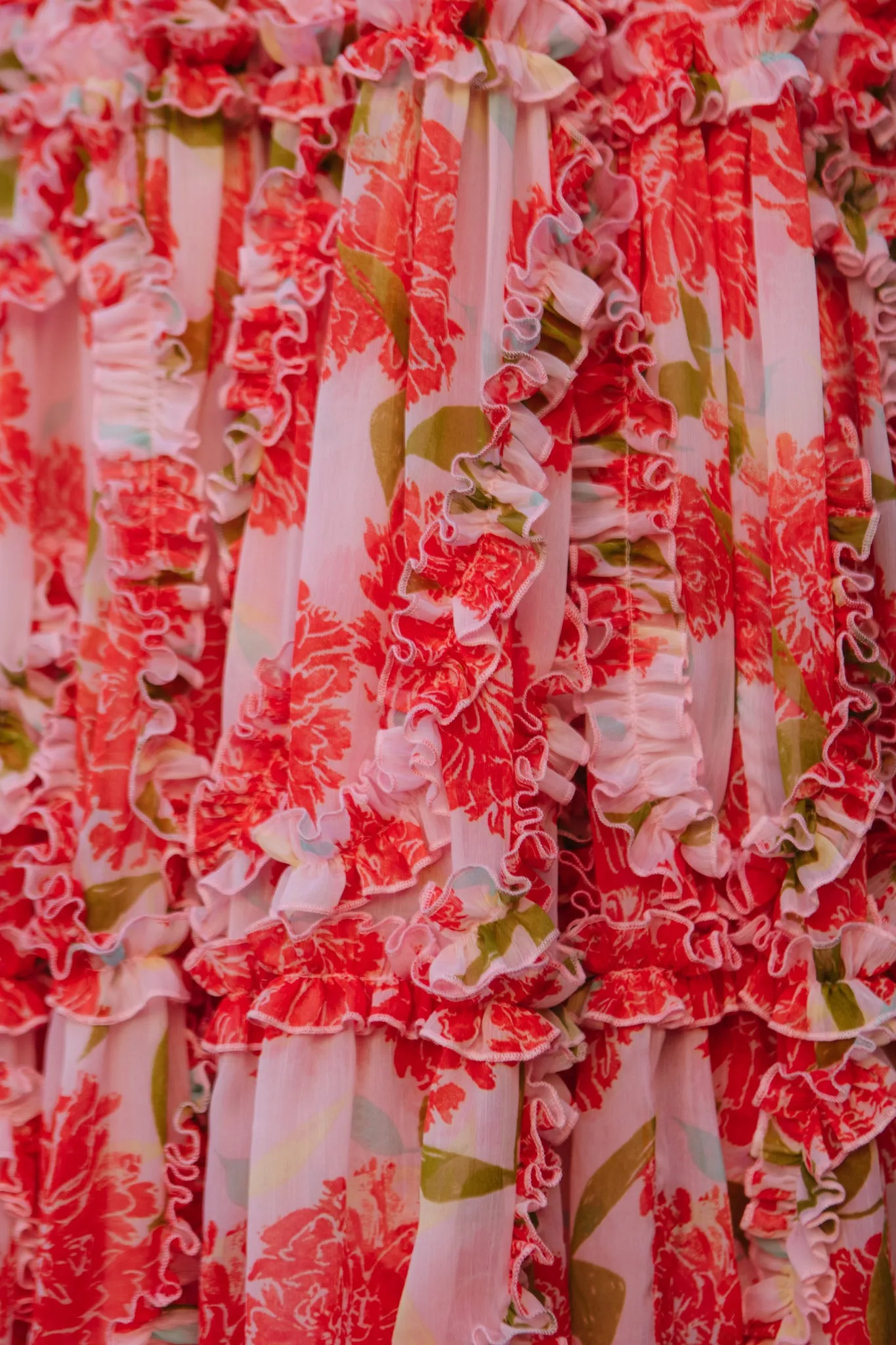 Layla Dress in Pink Floral