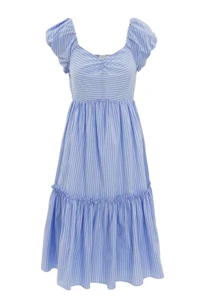 Leanna Dress in Blue - FINAL SALE