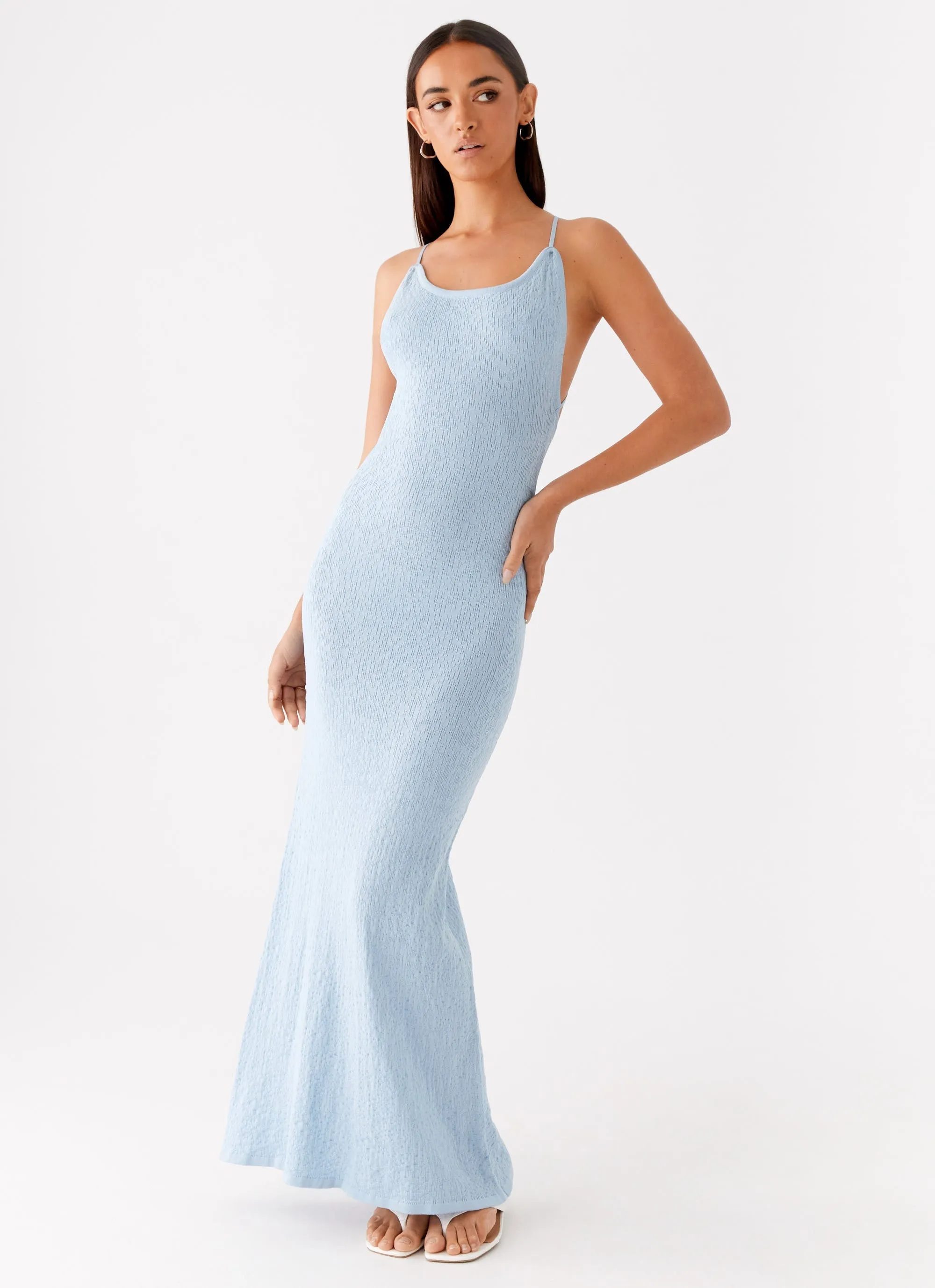 Lopez Maxi Dress - Blue