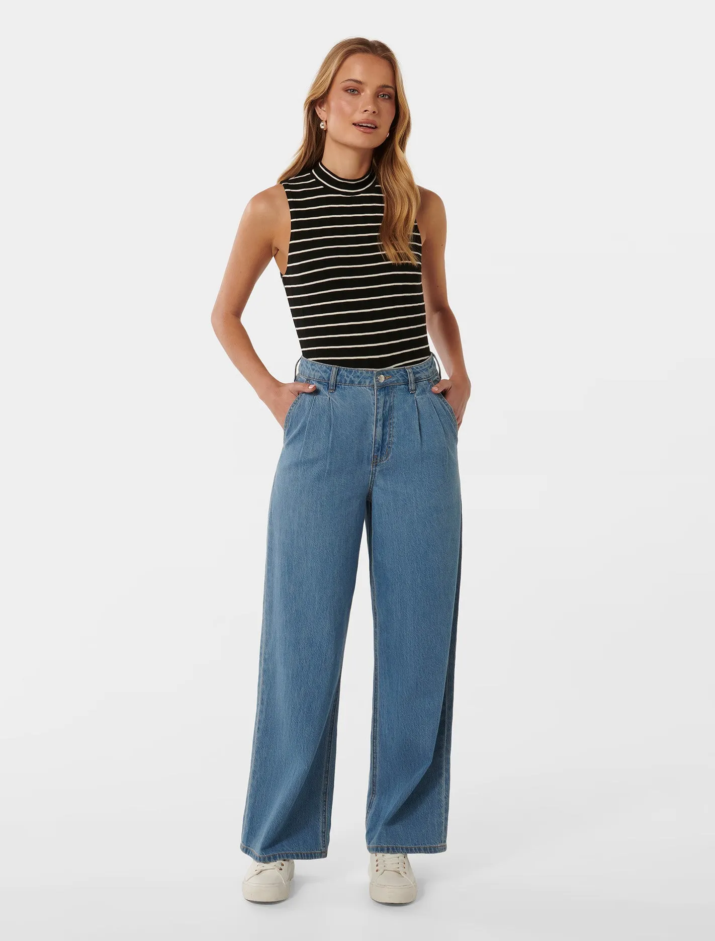 Madeline Mock Neck Top