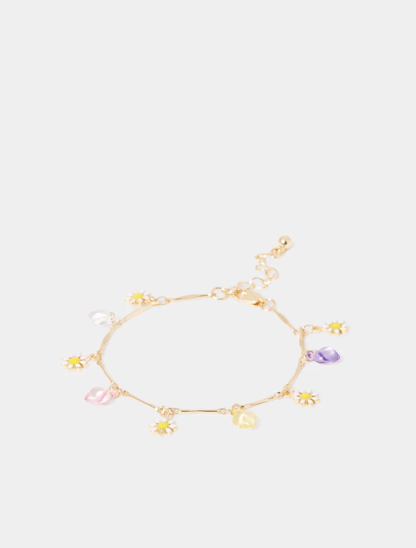 Mae Mini Flower Charm Bracelet