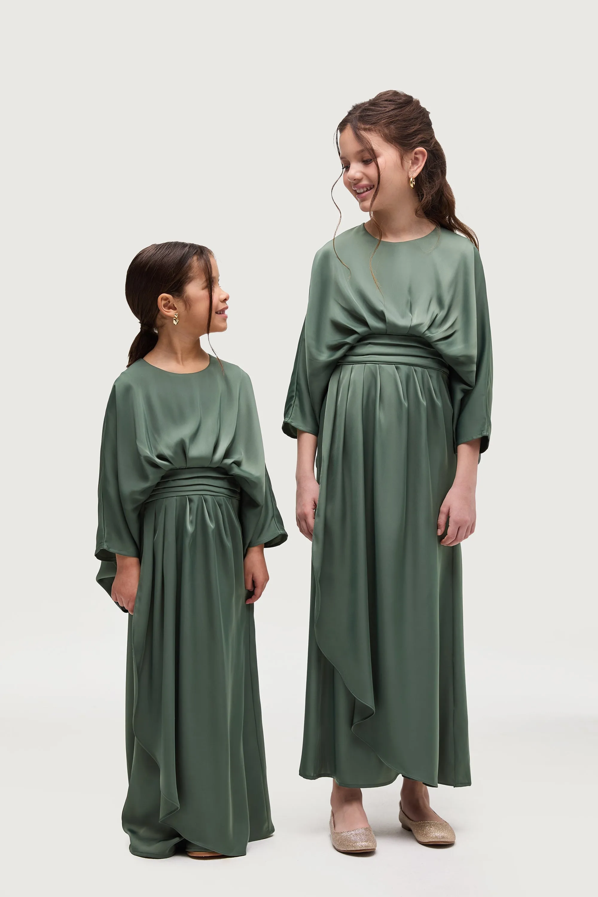 Maleeka Dress - Sage (Girls)