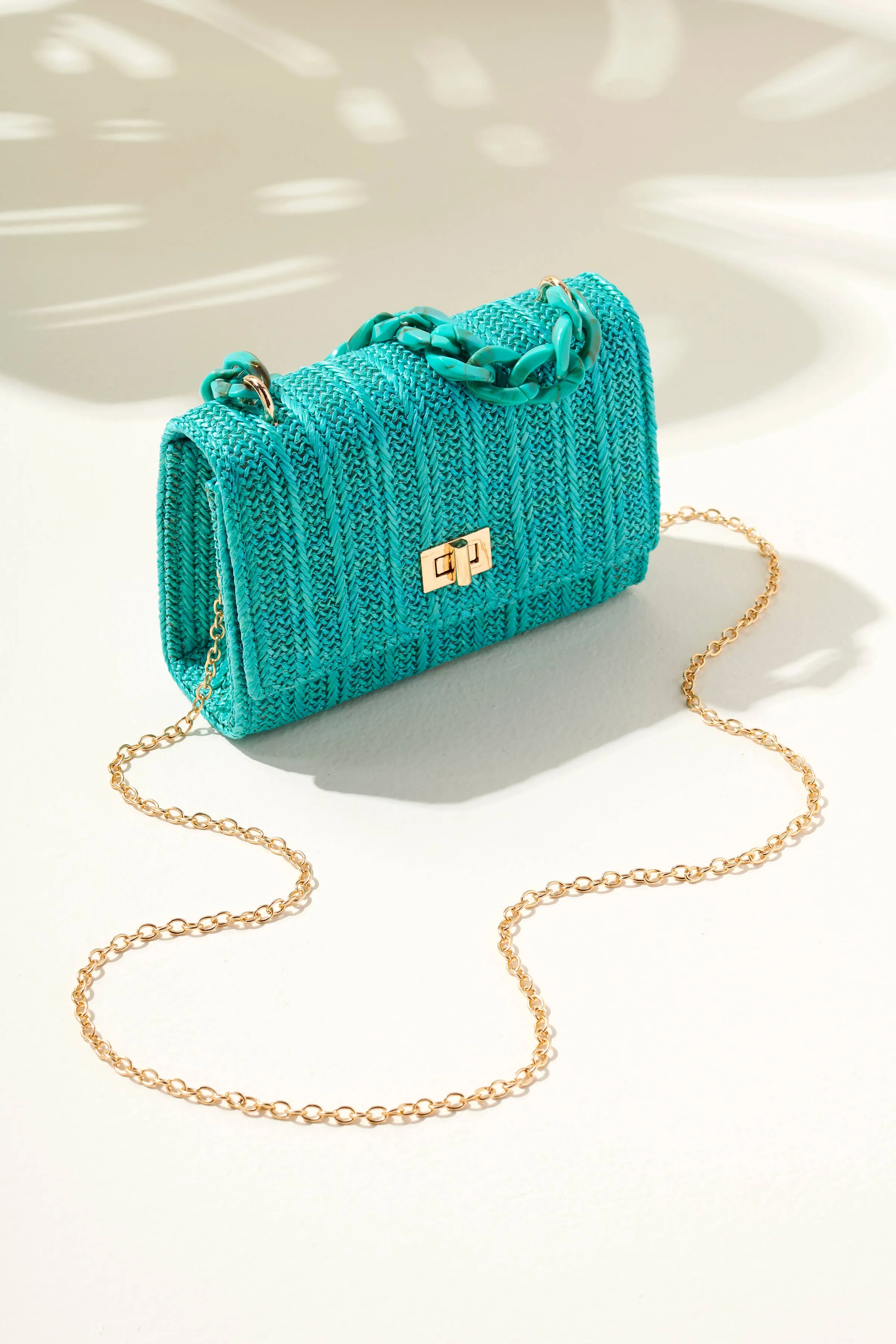 MARISOL MINI BAG: TURQUOISE