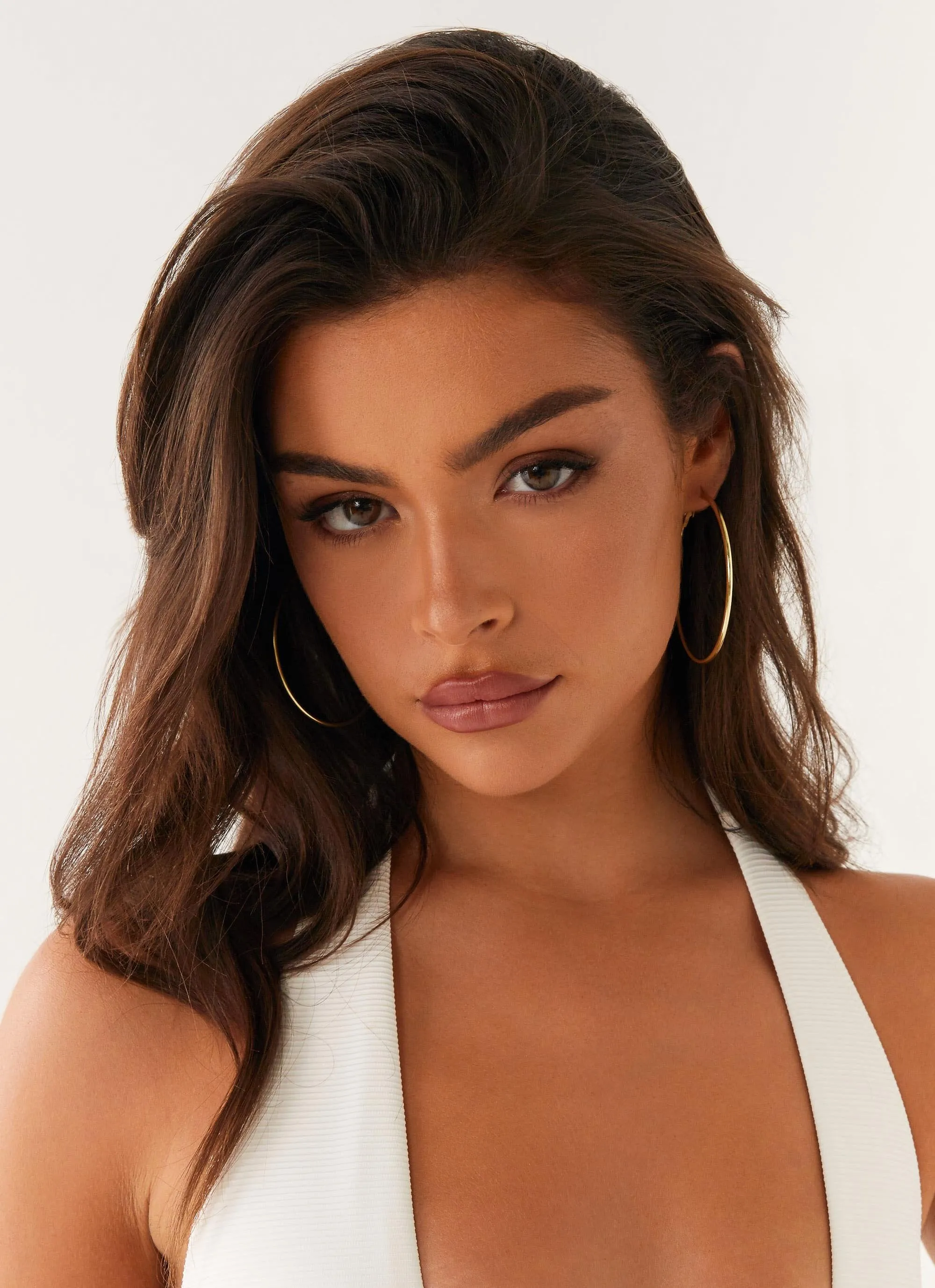 Maxxy Hoop Earrings - Gold