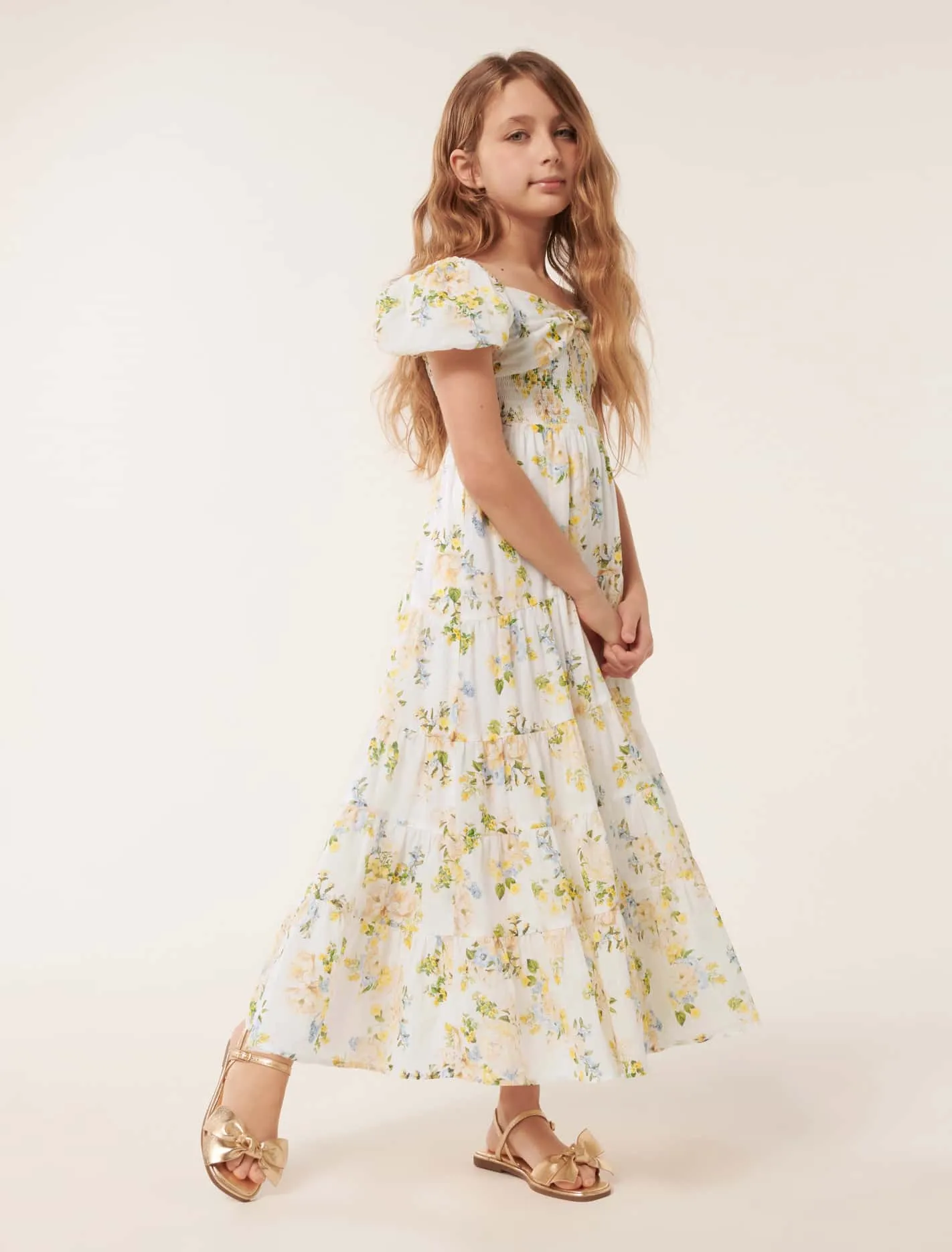 Millie Maxi Slv Teen Dress