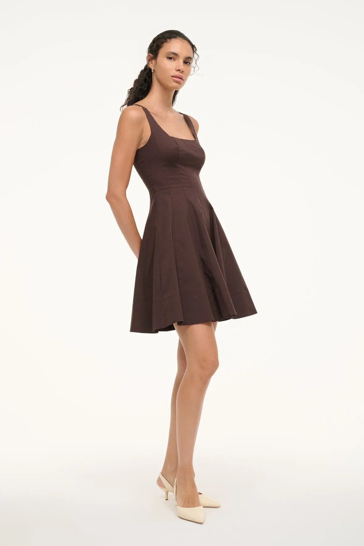 MINI WELLS DRESS | EARTH