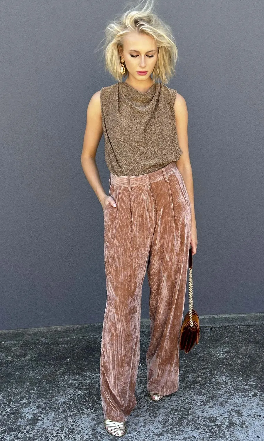 Momoni Kyoto Pants - Almond