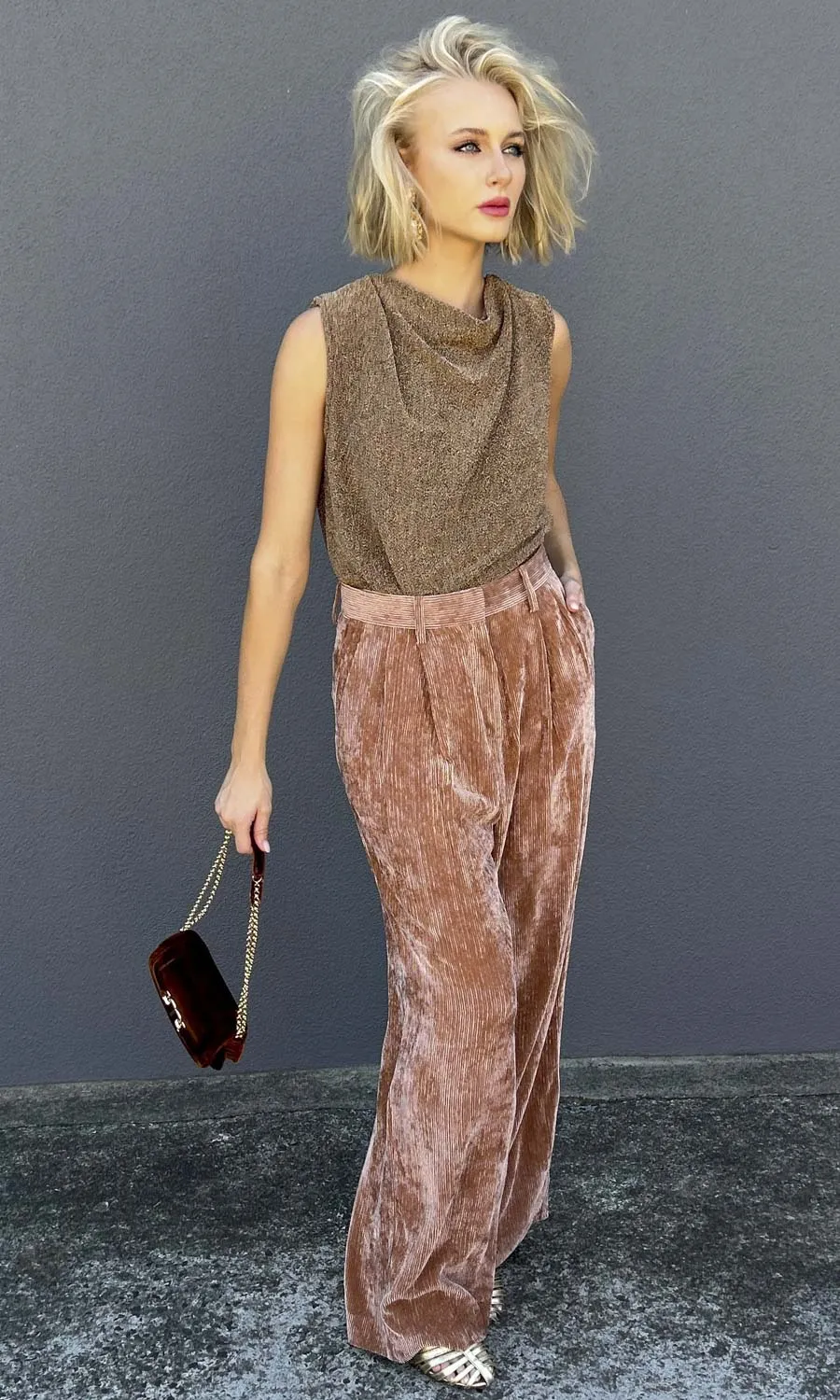 Momoni Kyoto Pants - Almond