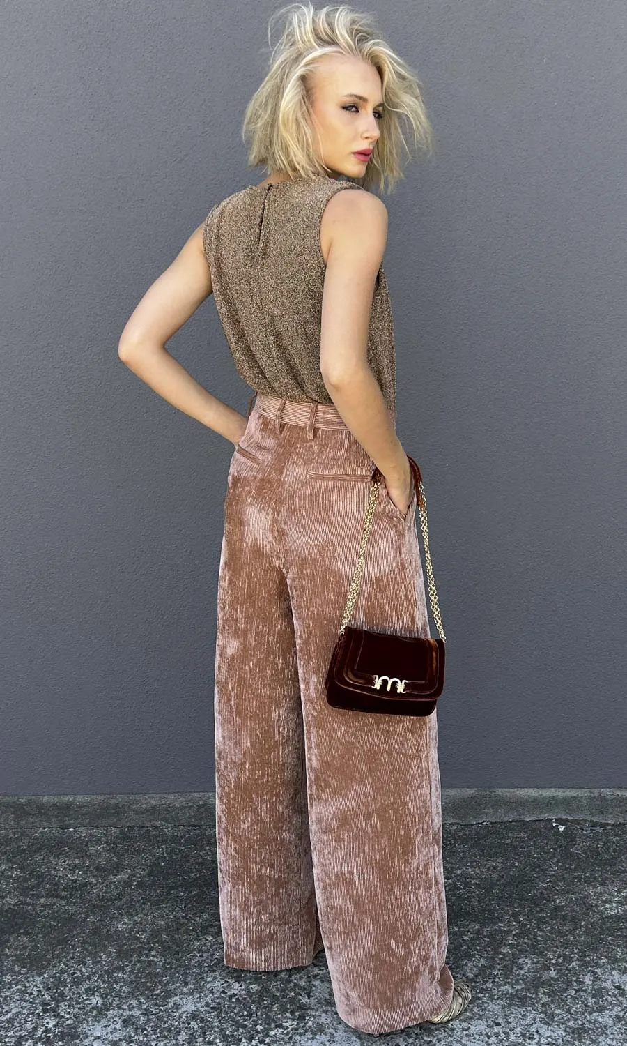 Momoni Kyoto Pants - Almond