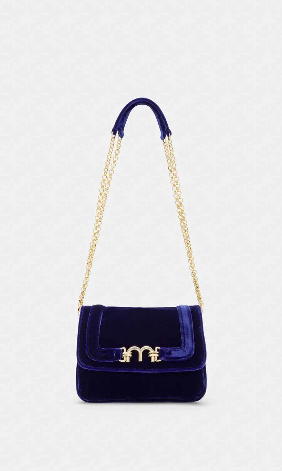 Momoni Mimi Flore Bag - Smooth Velvet Lavender Blue