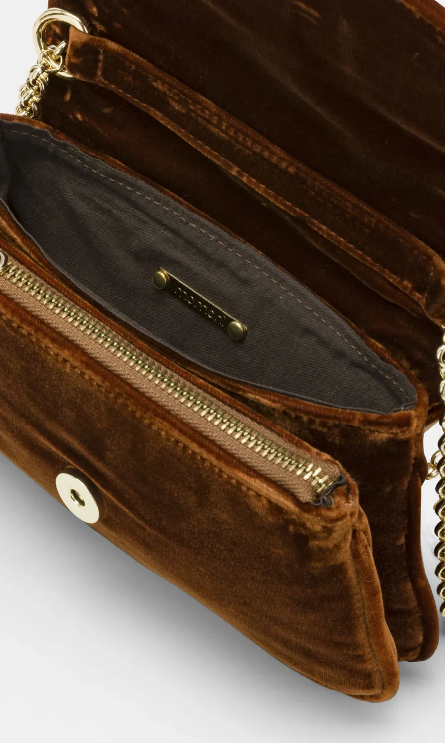 Momoni Mimi Flore Bag - Smooth Velvet Rust