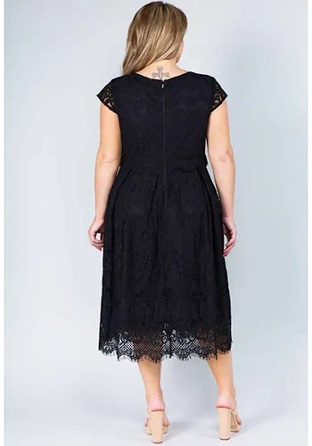 Monica Midi Dress - Plus