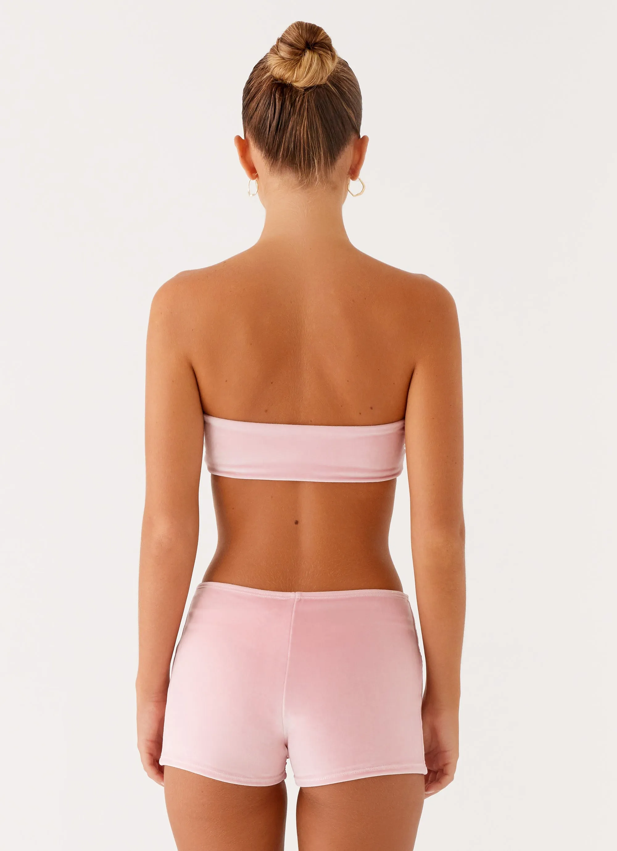 Natalina Bandequ Swim Top - Pink