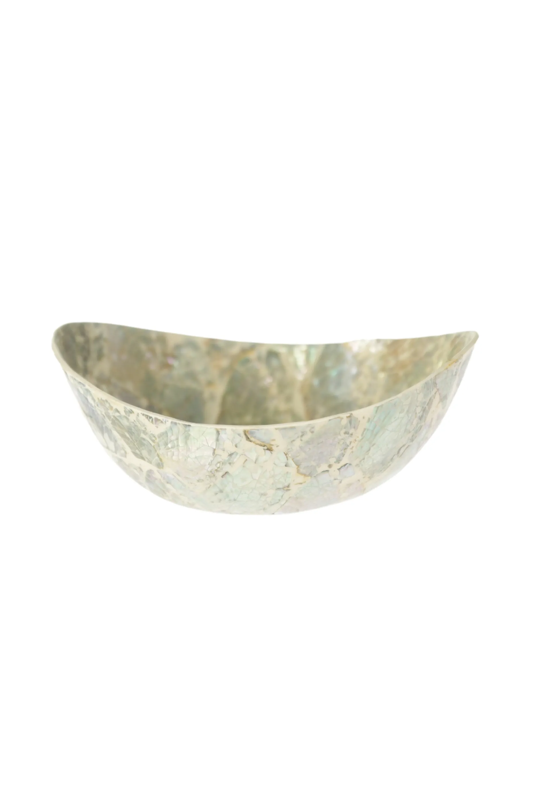 Oval Oyster Bowl / Dove Oyster
